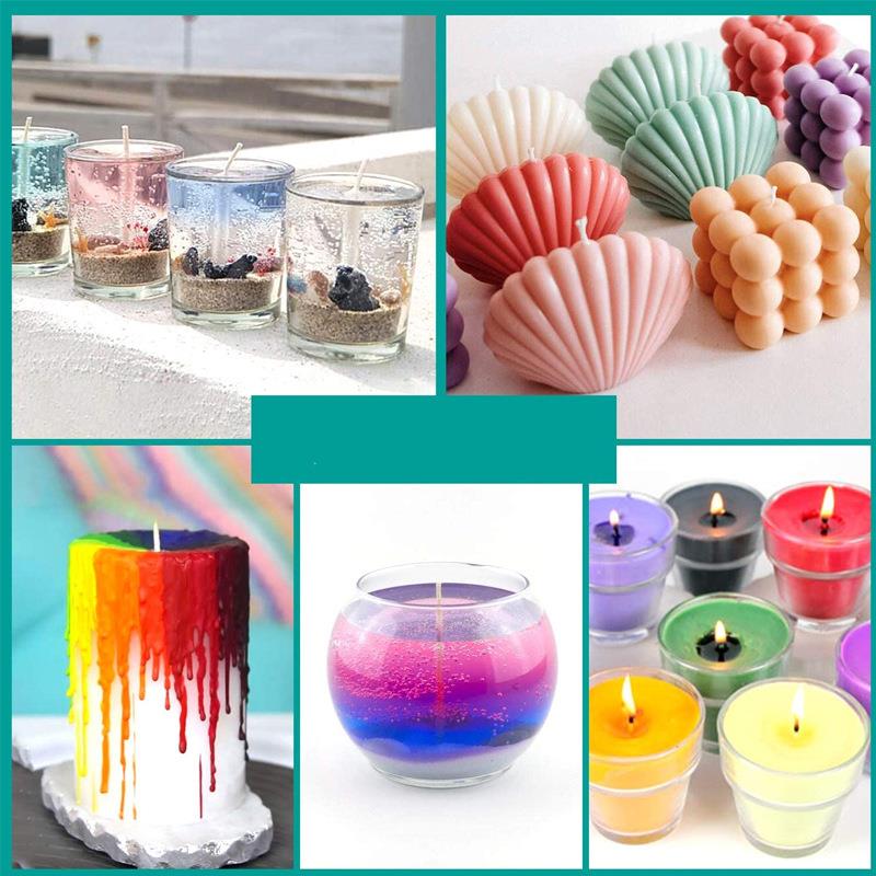 10 ミリリットル/ボトルキャンドルワックス顔料着色剤非毒性 - Soap Making Ingredients のレビューと価格
