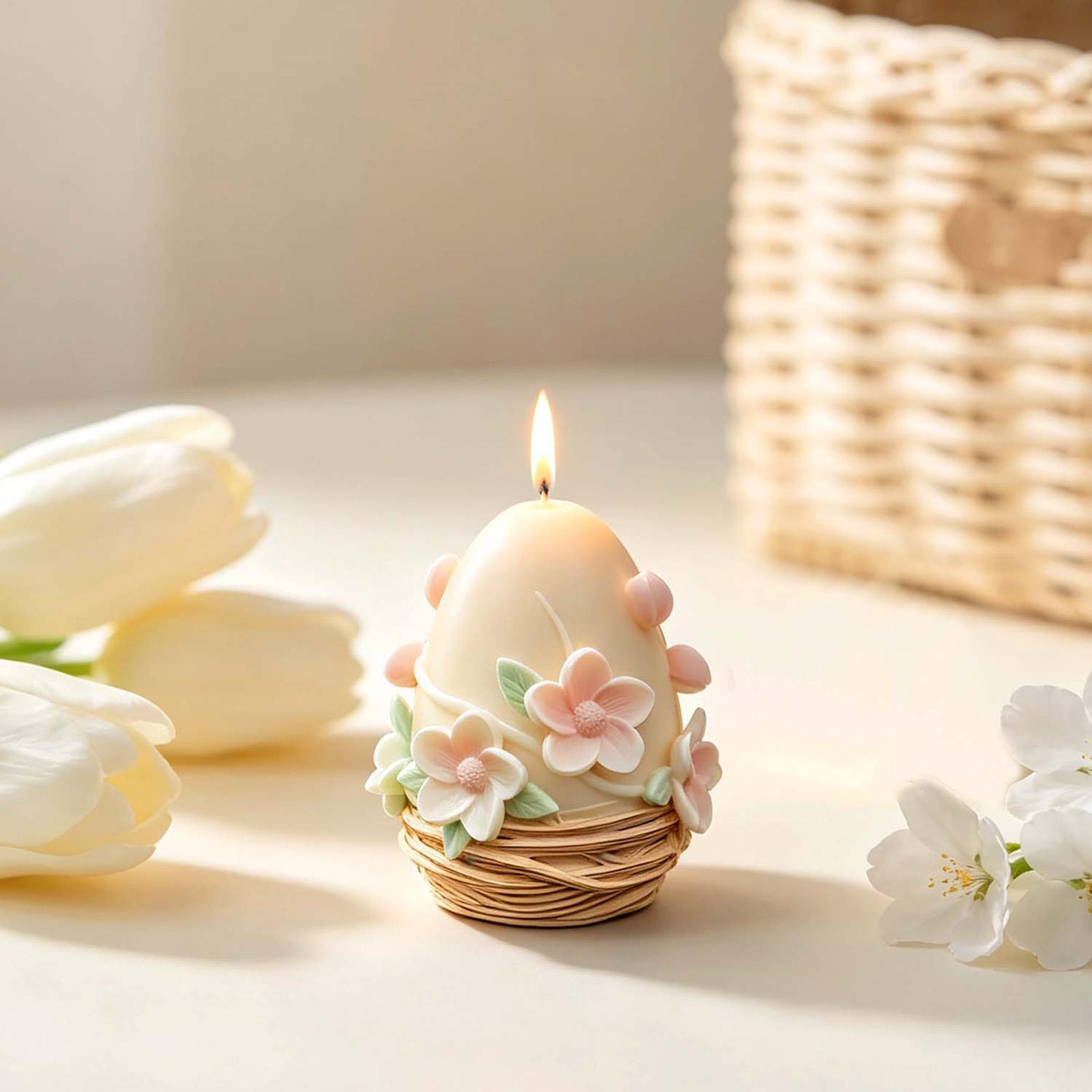 樹脂用シリコンモールド 簡単リリース 花の卵型 かわいいDI - Soap Making Easy のレビューと価格