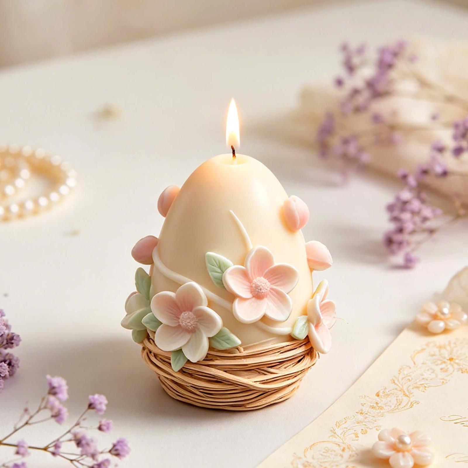 樹脂用シリコンモールド 簡単リリース 花の卵型 かわいいDI - Soap Making Easy のレビューと価格