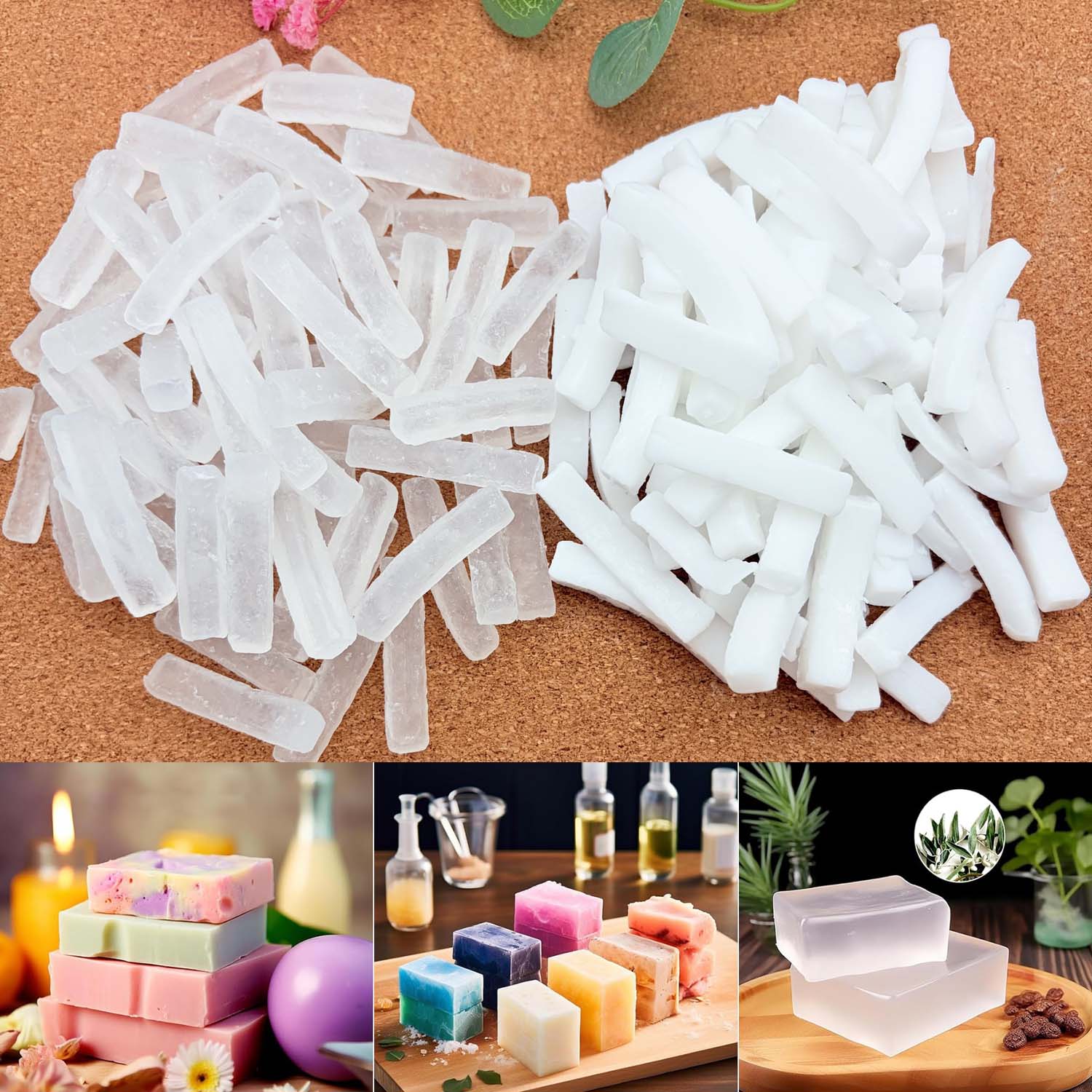 250Gのクリアソープベース、石鹸作り用ベース、クラフトキッ - Soap Making Kit Organic のレビューと価格