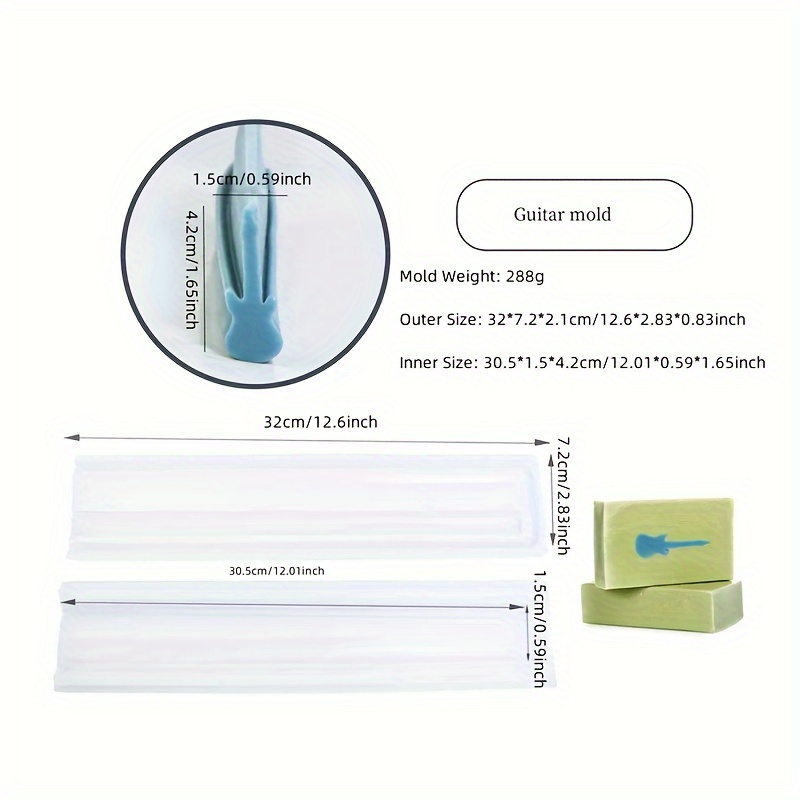 フルーツ/植物/ノートシリーズ ロングチューブソープモールド - Soap Making Notes のレビューと価格